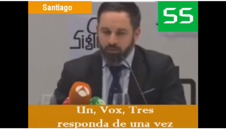 [Vídeo] El PP difunde un vídeo en el que ridiculiza a Abascal: ‘Un, Vox, Tres. Responde de una vez»