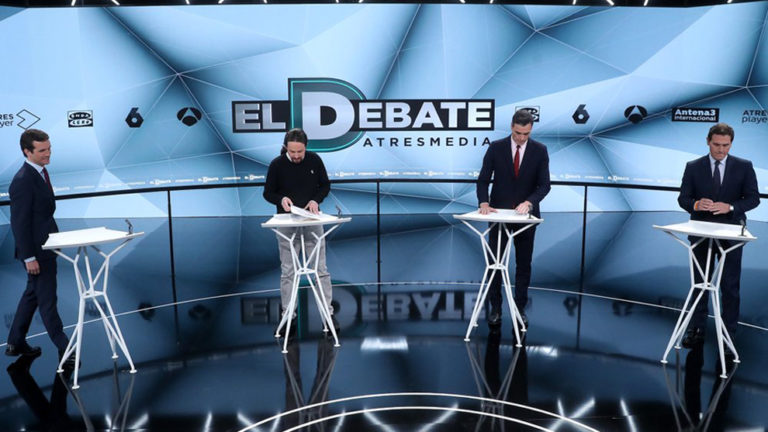 “No mienta”, la frase más escuchada en el debate para elegir al futuro Presidente del Gobierno, da poca credibilidad a los candidatos españoles