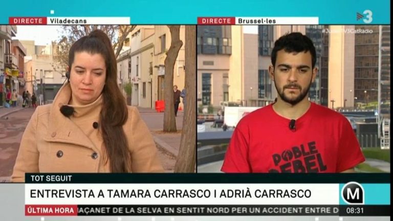 La politizada e intimidada justicia española obliga a vivir en el limbo a dos jóvenes reivindicativos catalanes