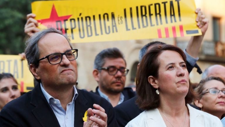 Paluzie presidenta de la ANC y el President Torra, seguros de que la manifestación «será un éxito»