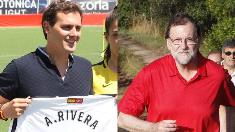 Albert Rivera y Mariano Rajoy, posibles ‘rivales’ para presidir la RFEF