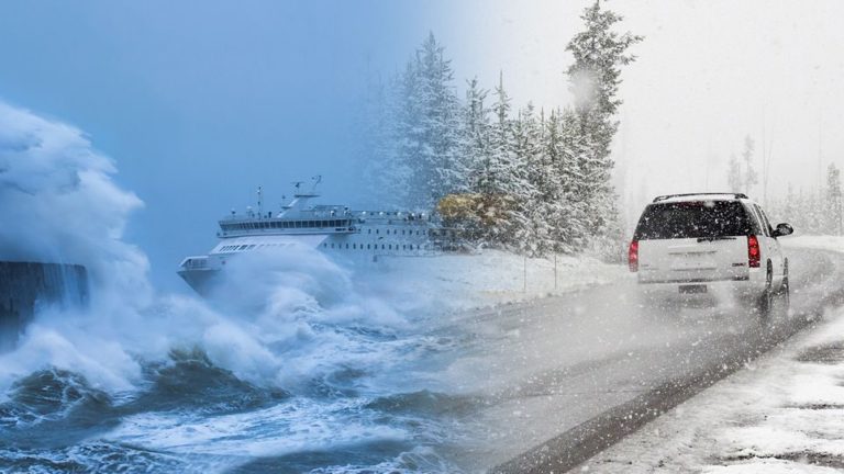 Alerta roja por nieve, olas y viento con el temporal ‘Gloria’