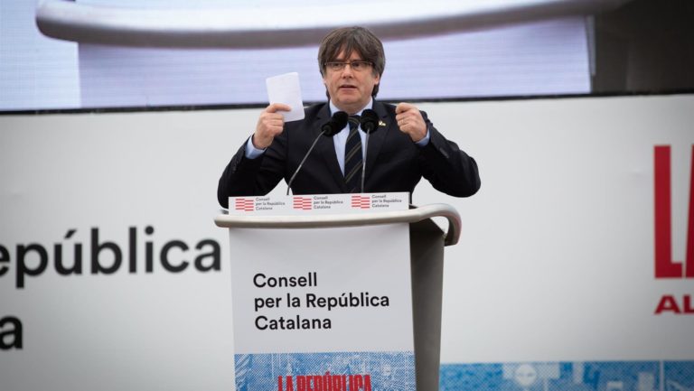 [Vídeo] Puigdemont desde Perpignan (Catalunya Nort): «Tenemos que preparar la lucha definitiva»